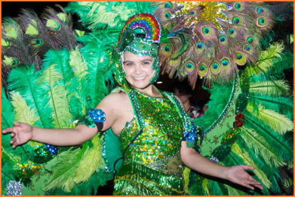 Cozumel Carnival party