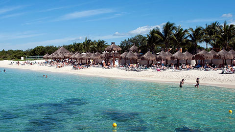 Cozumel adult beach package