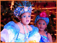 Cozumel Carnival children.