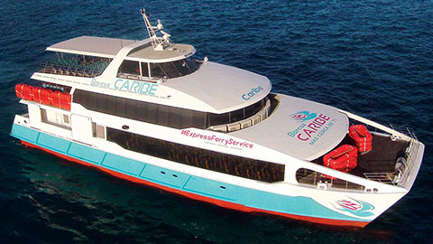 New Cozumel ferry