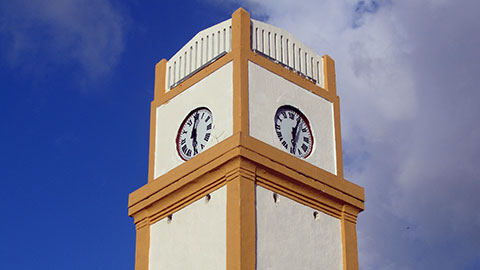 Cozumel clocktower