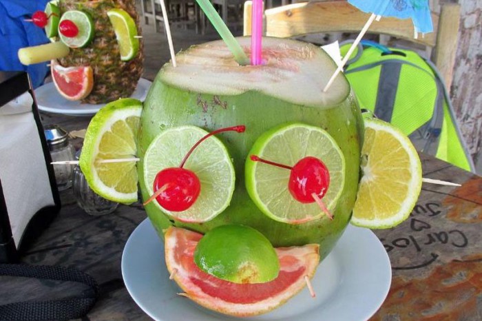 ></center></p><ul><li>Description & Reviews</li><li>Prices & Details</li></ul><p>A Cozumel bar hop experience that'll make you want to celebrate!</p><p>This fun party tour takes you to 4 bars around Cozumel, letting you see the sights of the island as your Designated Driver drives you to drink.</p><p>You'll receive a delicious free shot at each stop and your own exclusive tour T-shirt too.</p><p>The tour starts conveniently downtown or at the cruise piers, and circles the island heading south from downtown and the piers, following the road around to the east side and continuing north.</p><p>Enjoy party fun on the bus and at the stops at Punta Morena, Coconuts, Playa Bonita and Rasta's bars on the island's stunning east coast.</p><p>As well as your yummy free shots, food and drink specials also available along the way.</p><p>The tour is operated by professionals who have extensive experience working with Cozumel's tourist industry and cruise ships.</p><p>All drivers are fully licensed, qualified and experienced driving on the roads of Cozumel.</p><p>The guides are bilingual and ready to go, as you enjoy 5 hours 'n' 40 miles of Mexican-Caribbean party!</p><h2>Customer Reviews</h2><blockquote>★ ★ ★ ★ ★ 